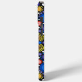 フローラフラクタル点々のあるレトロ曼荼羅 Case-Mate iPhoneケース (裏面 / 左)