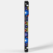 フローラフラクタル点々のあるレトロ曼荼羅 Case-Mate iPhoneケース (裏面 / 右)