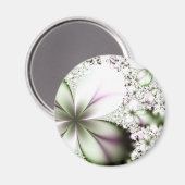 フローラフラクタル・アート マグネット (正面/裏面)