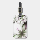 フローラフラクタル・アート ラゲッジタグ (正面縦)