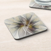 フローラフラクタル、ファンタジーフラワーとアースカラー コースター (左側)