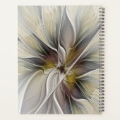 フローラフラクタル、ファンタジーフラワーとアースカラー プランナー手帳 (裏面)