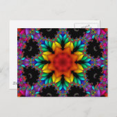 フローラフラクタル ポストカード (正面/裏面)