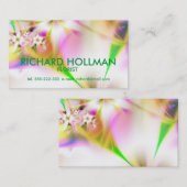 フローラフラクタル 名刺 (正面/裏面)