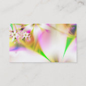 フローラフラクタル 名刺 (裏面)