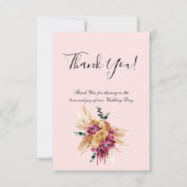 フローラフラットサンキューカード サンキューカード (正面)