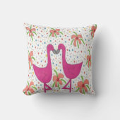 フローラフラミンゴフィエスタ装飾用クッション クッション (正面)