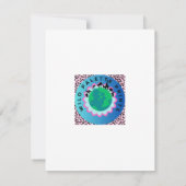 フローラフラミンゴ ノートカード (裏面)