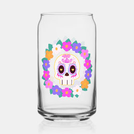 フローラフラワーシュガースカル ガラス缶