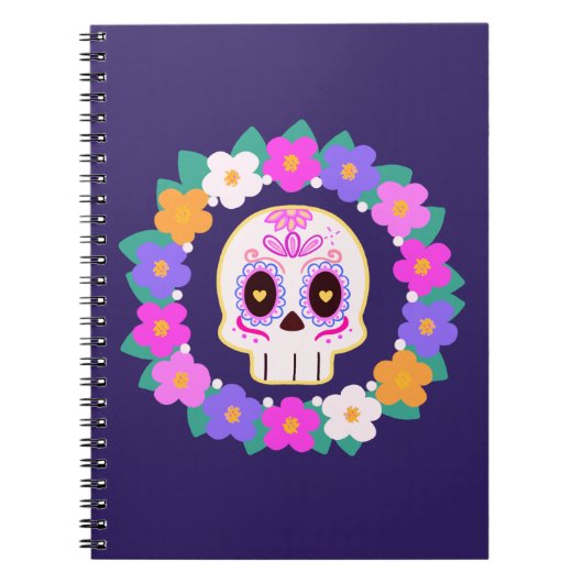 フローラフラワーシュガースカル ノートブック (正面)