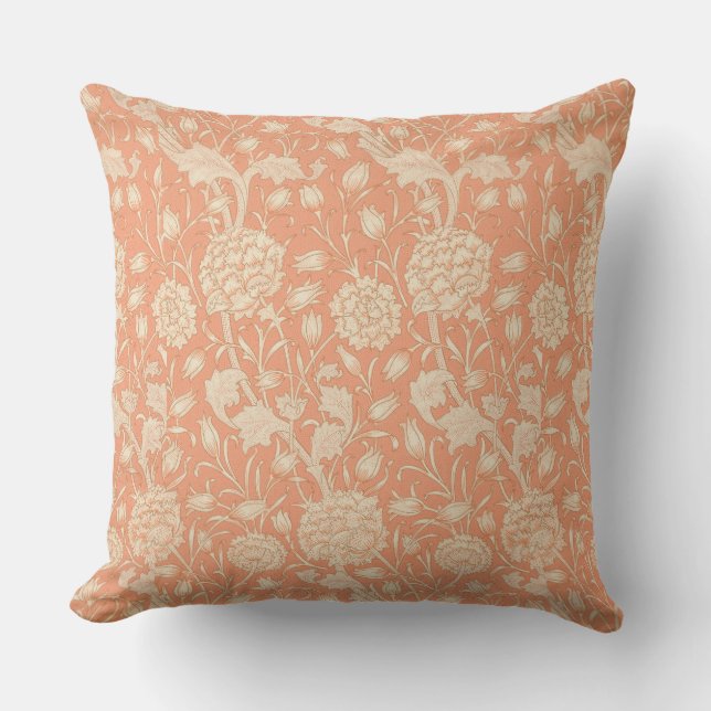 フローラフラワーズウィリアムモリスワイルドチューリップ アウトドアクッション (正面)