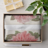 フローラフランスのエフエマデコップツーピンク牡丹 薄葉紙 (ギフト)