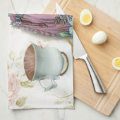 フローラフランスのパリティーパーティーマリーアントワネット キッチンタオル (四つ折り)