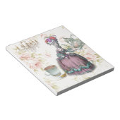 フローラフランスのパリティーパーティーマリーアントワネット ノートパッド (アングル)