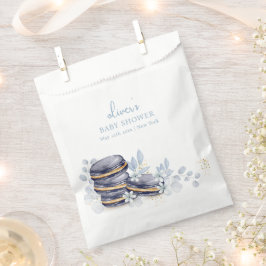 フローラフランスのボンジュールベベマカロンベビーシャワー フェイバーバッグ