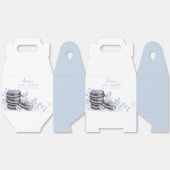 フローラフランスのボンジュールベベマカロンベビーシャワー フェイバーボックス (見開き)