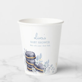 フローラフランスのボンジュールベベマカロンベビーシャワー 紙コップ