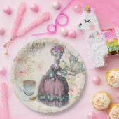 フローラフランスのマリーアントワネットパリティーパーティー ペーパープレート (パーティー)