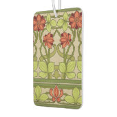 フローラフリーズ縁どインアールヌーボースタイル カーエアーフレッシュナー (左)