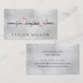 フローラフルート先生デザイン 名刺 (正面/裏面)