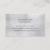 フローラフルート先生デザイン 名刺 (裏面)