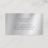 フローラフルート先生名刺 名刺 (裏面)