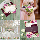 フローラフレエレガントームピンク赤面パープルピーチホワイト ワインラベル