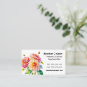 フローラフレンドリーラブクールル介護者プロフェッショナル 名刺 (スタンド正面)