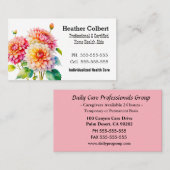 フローラフレンドリーラブクールル介護者プロフェッショナル 名刺 (正面/裏面)
