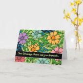 フローラフレンドBFF長考えい時間 カード (黄色い花)