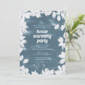 フローラフレームハウスウォーミングパーティの招待状 招待状 (スタンド正面)