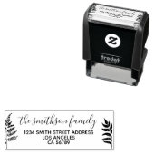 フローラフレームボタニカルシグネチャーツリー セルフインキングスタンプ (インサイチュ)