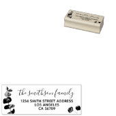 フローラフレームボタニカルシグネチャーファミリーユーカリ ラバースタンプ (押印)