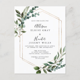 フローラフレーム日付の保存 ポストカード