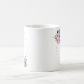 フローラフレーム母の花嫁コーヒーマグ コーヒーマグカップ (中央)