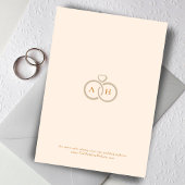 フローラフレ華美ームイスラーム結婚ズモノグラム 招待状