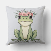 フローラフロッお洒落グコテージコアアート クッション (裏面)