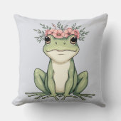 フローラフロッお洒落グコテージコアアート クッション (正面)
