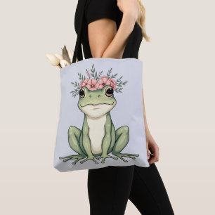 フローラフロッお洒落グコテージコアアート トートバッグ