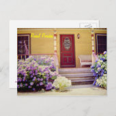 フローラフロントポーチポストカード ポストカード (正面/裏面)