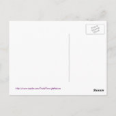 フローラフロントポーチポストカード ポストカード (裏面)