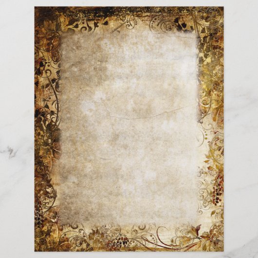 フローラフローリッシュタペストリースクラップブック紙 (正面)