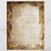 フローラフローリッシュタペストリースクラップブック紙 (裏面)