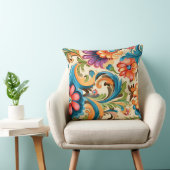 フローラフンカデリック植物学 クッション (椅子)