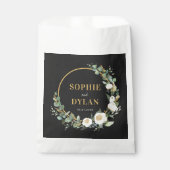 フローラフープ結婚式の引き出物バッグ フェイバーバッグ (正面)