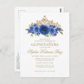 フローラブクラシックルー金ゴールドティ王室のアラキンセアニラ ポストカード (正面/裏面)