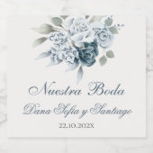 フローラブスペインのルー結婚ズ リキュールボトルラベル (シングルラベル)