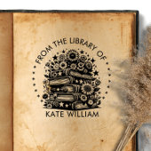 フローラブックスタックRound Stampのライブラリから セルフインキングスタンプ