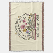 フローラブック スローブランケット (正面縦)