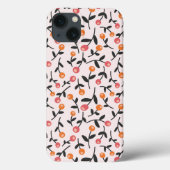 フローラブドiPhoneケース Case-Mate iPhoneケース (裏面)